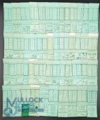 Qty of Bryant & May Matchbox Golf Score Cards Advertising Boxes, all flat boxes a good selection