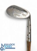 Robert Simpson Carnoustie stainless Maxwell niblick flanged sole, ideal for the hickory player for