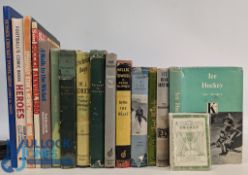 Cricket & Mixed Sports Books, to include Sussex cricket postcards a Walk to The Wicket 1989,