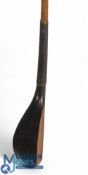 McEwan c1865 short spoon in dark stained beechwood the head measures 6