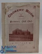 Scarce 1908 Ladies Panmure Golf Club Bazaar Cookery Book, full of recipes - soups, sauces, breads,
