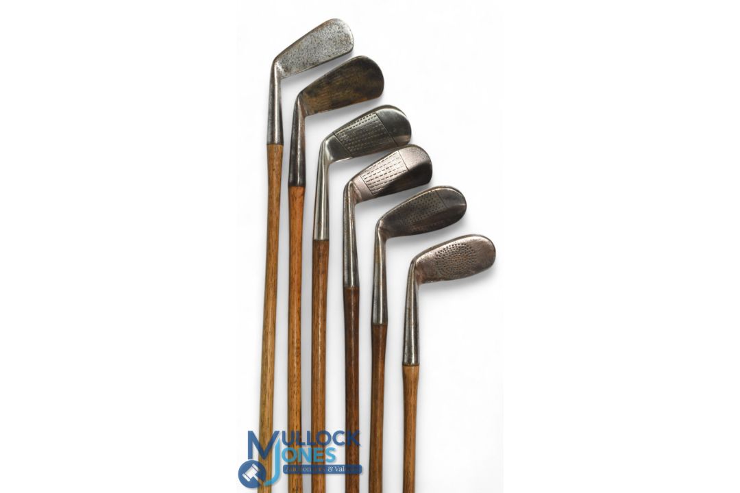 6x Various irons - to incl Gibson mashie niblick, unusual Dandy M model mashie, J Ross mashie, - Image 3 of 3