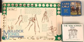 Golf Collectables: to include the New Yorker golf stationery set of cards and envelopes, Pepys