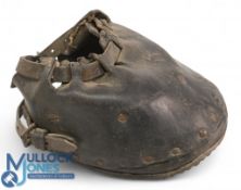 Unusual Tennis Court Leather Shire Horse Hoof Lawn Protector Shoe Boot, a single boots, with good