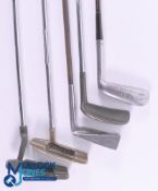 Classic Golf Putters - to include Gibson Kinghorn Rimodo, John Letters Projector, Ben Hogan P151