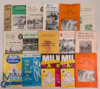 1958-1970 British Cycling Programmes Milk Race Road Races Cyle Tours, a good selection to include