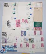 USA Golf Themed First Day Covers 1977 13c franked envelope, 1981 Babe Zaharais covers and envelopes,