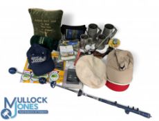 Golf Collectables and accessories: to include golf hats - one by David Hannah & Sons, golf gloves