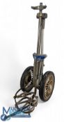 Vintage Eaton Truline Golf Trolley, with age related wear