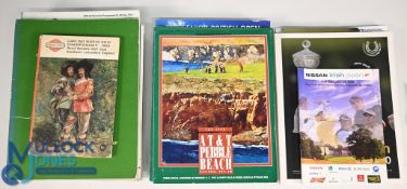 25x Golfing programmes and publications to include 1966 Carling World Golf Championships, 1982 U.S
