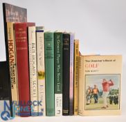 13x assorted Golf themed books to include Catalogue - The Glory of Golf An Exhibition of Golfing