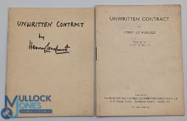 Henry Longhurst Golf Books - 2x 