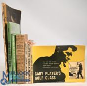 7x Golf Instructional Books to include Sam Snead's Quick Way to Better Golf 1938, Timing Your Golf