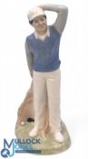 Royal Doulton Reflections Golfer: HN 2992 issued in 1988 25cm high