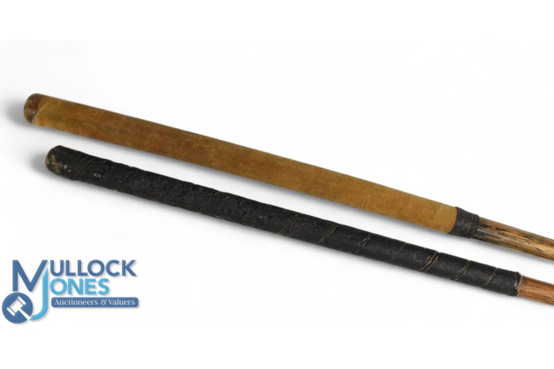 2x alloy lead faced putters a mallet head stamped Spalding Youds patent and a Noirit of Walsall - Image 3 of 3
