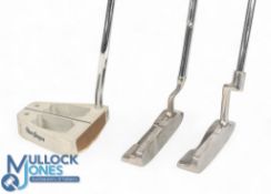 3x MacGregor Modern Putters including Bobby Grace designed alloy bodied M5K large head model, a
