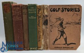 Period Golf Books: Fore Golf Stories Charles E Von Loan (Has Wear) 1919, Fresh Fairways Louis T