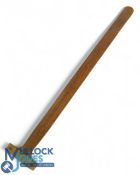 The Gillespie Patent Pendulum Putter with double sided brass face plate with central face line,