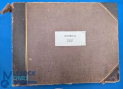 Walton Heath Golf Club Interest Rex M Walsh Personal Scrap Book 1928-1958, full of newspaper