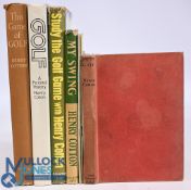 Henry Cotton - Seven Golf Books and Publications all signed by Henry Cotton - The Game of Golf 1949,