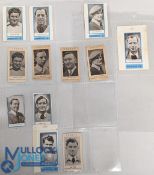 Godfrey Phillip's Sports cut and uncut golf and other ports themed cigarette cards, (12)