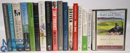 17x Golfing Books to include Life with Lyle His Caddie's Diary 1989 David Musgrove x2, Links An