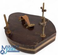 Period Mahogany Slazenger Tennis Racket Press for up to four tennis rackets, all complete with