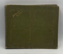 1909-1910 Period Scottish Holiday Photograph Album with Golf images Links, Courses, tennis clubs,