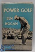 Power Golf Ben Hogan with Autograph newspaper in front page 1949 - H/b with DJ