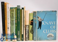 12x assorted Golf themed books to include The Gleneagles Hotel 75 Years of Scottish Excellence