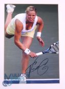 Tennis - Kim Clijsters Autographed Photograph. Kim Antonie Lode Clijsters (born 8 June 1983) is a