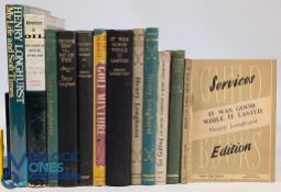 Henry Longhurst Golf Book Collection: with examples of Golf Mixture 1952 x3 - one signed with