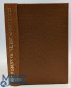 Wisden Cricketers' Almanack 1887 rebound in light brown cloth boards, having original paper front