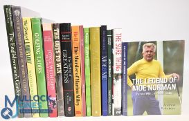 15x Golfing Books with an emphasis on Woman's Golf and Moe Norman to include The Englishwoman's