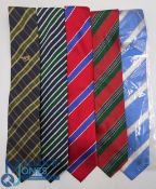 European Tour Tournament Golf Ties: to include senior tour ties, 6 assorted ties, 5 golf themed, one