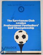 The Sportsman Club London Professional Footballers Golf Championship at Sudbury Golf Club 11/4/