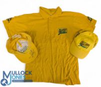 1998-2000 F1 Motor Sport signed Benson & Hedges Jordan Baseball Cap, plus unsigned Polo Shirt (