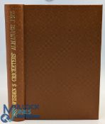 Wisden Cricketers' Almanack 1885 rebound in light brown cloth boards, having original paper front