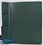 1929 The Cricketer Magazine, bound volume X - from spring 1929