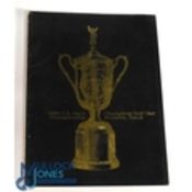 1969 Official US Open Golf Programme: 69th Open Championship 12-15 June played at Champions Golf