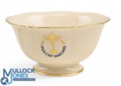 PGA Cup Matches USA v GB&I Bone China Bowl - Pickard Proudly Made in America bowl given to players
