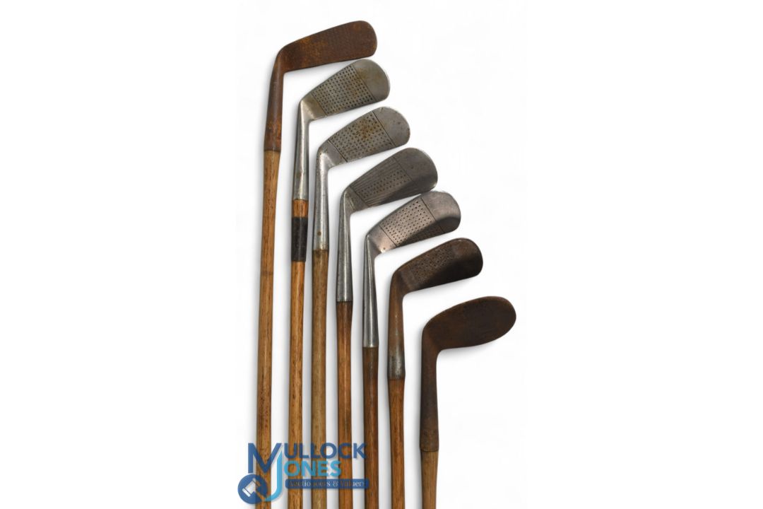 7x Various irons to incl Sure Shot rustless no 2 iron, Clyde alloy super no 2 iron, Sid Ball - Image 3 of 3