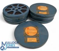 Original Shell Oil Wonderful World of Golf Film Reels, 8 assorted 16mm film reels of Cotton Bay