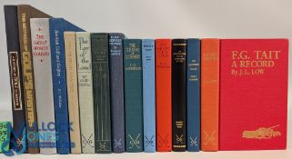 The Classics of Golf Books, reissued copies to include The Lay of The Land Pat Ward Thomas 1990, The