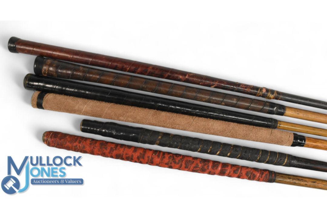 6x Assorted Golf Clubs a J Tulloch straight blade metal putter, Mills Ray model mallet head putter - Image 3 of 3