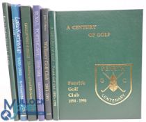 6x Golf History hardcover Books including Limited Edition and Centenary Books to include A Centenary