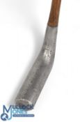 Rare 'Pambo' duplex aluminium headed putter - devoid of original maker's details, very few are known
