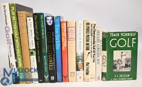 15x assorted Golf themed books to include The Daily Telegraph Golf Chronicle 2005 Ted Barrett,