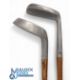 2x alloy lead faced putters a mallet head stamped Spalding Youds patent and a Noirit of Walsall - Image 2 of 3