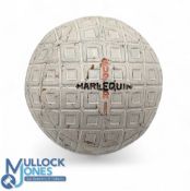 Harlequinn Super 1 rubber cored golf ball showing the scarce square and diamond cover pattern in